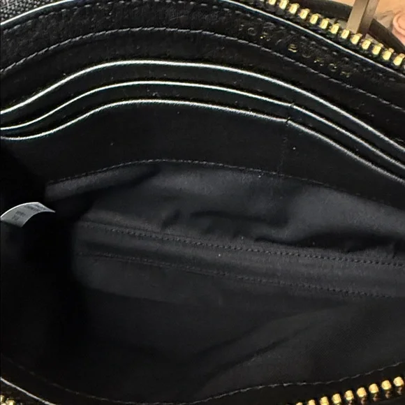 Tory Burch Black Crossbody Bag with Gold Logo - Picture 16 of 16